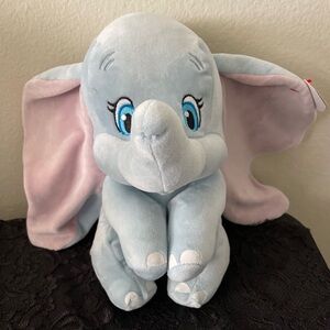 DUMBO the Elephant Stuffed Animal Medium Plush TY Disney Sparkle 9” Beanie Buddy
